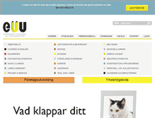 Tablet Screenshot of euu.se